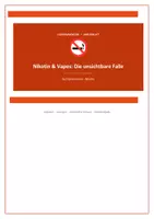 Vorschau - Arbeitsblätter - Nikotin & Vapes — Die unsichtbare Falle | Suchtprävention E-Zigaretten - Seite 1