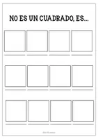 Vista previa - Manualidades / Dibujos para colorear - NO ES UN CUADRADO - página 1