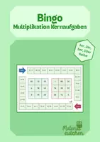 Vorschau - Stationenlernen - FREEBIE: Einmaleins Kernaufgaben, Bingospiel - Deckblatt
