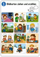 Vorschau - Unterrichtsreihen - Kennenlernspiele / Spiele / Sprechkompetenz fördern - Deckblatt