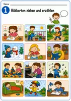Vorschau - Unterrichtsreihen - Kennenlernspiele / Spiele / Sprechkompetenz fördern - Seite 1