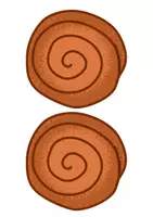 Vorschau - Arbeitsblätter - Synonym Rolls - Wortschatztraining mit Zimtschnecken - Seite 1