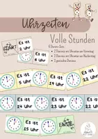 Vorschau - Spiele - Uhrzeiten - Domino : Volle Stunden - Deckblatt