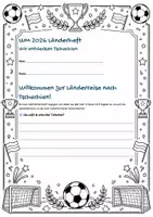 Vorschau - Arbeitsblätter - WM 2026 Länderheft Tschechien – Unterrichtsmaterial Klasse 2–4 - Seite 1