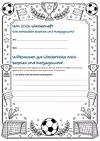 Vorschau - Arbeitsblätter - WM 2026 Länderheft Bosnien – Unterrichtsmaterial Klasse 2–4 - Seite 1