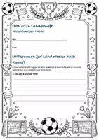 Vorschau - Arbeitsblätter - WM 2026 Länderheft Katar – Unterrichtsmaterial Klasse 2–4 - Seite 1