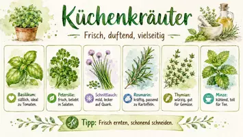 Vorschau - Arbeitsblätter - Arbeitsblätter "Küchenkräuter" + Lösung & MP3 + Infografik - Seite 3
