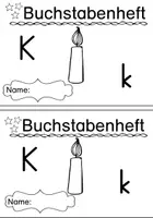 Vorschau - Arbeitsblätter - Miniheft zum Buchstaben K k - Seite 2