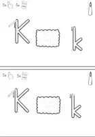 Vorschau - Arbeitsblätter - Miniheft zum Buchstaben K k - Seite 3