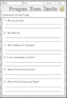 Vorschau - Arbeitsblätter - Leseverständnis Arbeitsblätter - Der Raub der Europa Klasse 4-6 - Seite 3