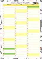 Vista previa - Para docentes: organización, planificación y formación - planner anual_CURSO 26-27 - página 3