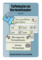 Vorschau - Präsentationen/Tafelbilder - Tafelmaterial Vorlesetheater (Wortspeicher + Vorlesetipps) - Deckblatt