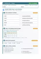 Vorschau - Arbeitsblätter - Mathematik 5 Mittelschule - Zahlen und Operationen - Seite 1
