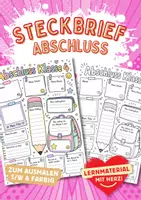 Vorschau - Mal- und Bastelvorlagen - Abschluss Klasse 4 Zeitung - Deckblatt
