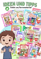 Vorschau - Mal- und Bastelvorlagen - Abschluss Klasse 4 Zeitung - Seite 1