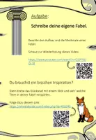 Vorschau - Arbeitsblätter - Homeschooling: Deine eigene Fabel (e-Learning) - Seite 3