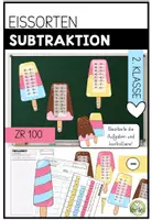Vorschau - Arbeitsblätter - Sommer-Rechenpaket | Addition, Subtraktion, Multiplikation & Division | Freiarbeit | 2. Klasse - Seite 1