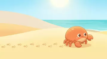 Aperçu - Cartes / Images - Kamishibai- Le petit crabe joue sur la plage - Page 3