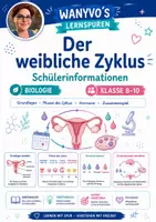 Vorschau - Arbeitsblätter - Wanyvo´s Lernspuren Materialpaket Der weibliche Zyklus - Seite 1