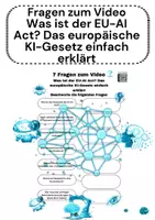 Vorschau - Arbeitsblätter - Was ist der EU-AI Act Das europäische KI-Gesetz einfach erklärt-Check Jg. 7-11 - Deckblatt