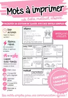 Aperçu - Outils du professeur - Billets école famille à imprimer | Outil enseignant PDF PPTX - Page de couverture