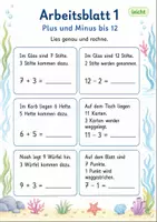 Vorschau - Arbeitsblätter - Rechengeschichten verstehen bis 20 | Mathematik Klasse 1 | 7 Arbeitsblätter als PDF - Seite 1