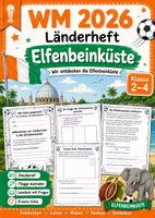 Vorschau - Arbeitsblätter - Fußball WM 2026 - Deckblatt