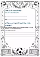 Vorschau - Arbeitsblätter - Fußball WM 2026 - Seite 1