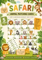 Vista previa - Juegos / Gamificación - Recurso montessori GRATUITO para aprender los ANIMALES en INGLÉS! | Safari Letter Hunt! - Portada