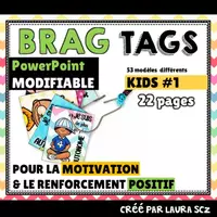 Aperçu - Cartes / Images - Brag Tags – étiquettes récompense / comportement positif - Page de couverture