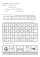 Aperçu - Feuilles d'exercices - eval MS juin ecrit graphisme - Page de couverture