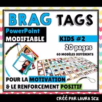 Aperçu - Cartes / Images - Brag Tags / étiquettes de récompense / gestion de classe - Page de couverture