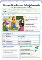 Vorschau - Experimente - Warme Dusche zum Schuljahresende - Deckblatt