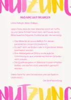 Vorschau - Mal- und Bastelvorlagen - ✏️🔑Stifte-Schlüsselanhänger - Kreatives Kunstprojekt mit Bildanleitungen - Seite 1