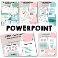 Aperçu - Fiches - Plans de travail modifiables – PPTX + Liens Canva - Page 2