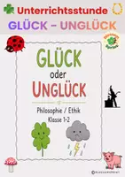 Vorschau - Stundenentwürfe - Materialpaket Glück - Deckblatt
