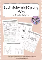 Vorschau - Arbeitsblätter - Buchstabeneinführung Arbeitsblätter A-Z - Materialpaket - Deckblatt