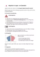 Vorschau - Stundenentwürfe - Migration: Deutschland vs. Japan - Seite 1