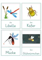 Vorschau - Spiele - Insekten – Wort- und Bildkarten | 15 Insekten mit Artikel & Silbenschrift | differenziert Kita bis Klasse 2 | DaZ - Seite 2