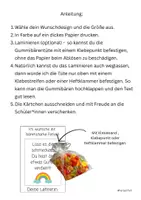 Vorschau - Anderer Materialtyp - Feriengruß-Kärtchen für Gummibärchen (Abschied Geschenk) - Seite 1