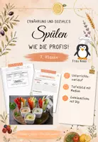Vorschau - Stundenentwürfe - Spülen wie die Profis - Ernährung und Soziales 7. Klasse - Deckblatt