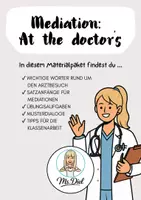 Vorschau - Arbeitsblätter - Mediation At the doctor´s - Deckblatt