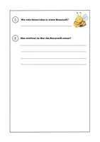 Vorschau - Arbeitsblätter - Wissens- und Könnensstandermittlung zum Thema Honigbiene - Seite 3