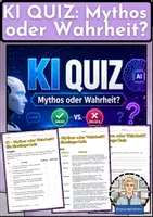 Vorschau - Arbeitsblätter - Künstliche Intelligenz - Unterrichtsreihe mit Infotexten, Aufgaben & Lösungen (Erdkunde Sek 1) - Seite 1