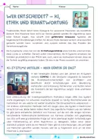 Vorschau - Arbeitsblätter - KI - Künstliche Intelligenz - Wer entscheidet? KI, Ethik und Verantwortung - Seite 2