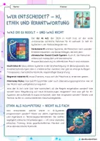 Vorschau - Arbeitsblätter - KI - Künstliche Intelligenz - Wer entscheidet? KI, Ethik und Verantwortung - Seite 3