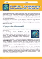 Vorschau - Arbeitsblätter - KI und Klima – Hat Digitalisierung einen ökologischen Fußabdruck? - Seite 2