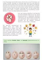 Vorschau - Arbeitsblätter - Mimik nonverbale Kommunikation: Gesichtsausdruck Psychologie - Seite 2