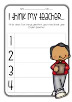 Vorschau - Arbeitsblätter - I think my teacher... Writing - Seite 3