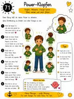 Vorschau - Poster - Reguliertes Nervensystem Teil 8-Übungen für Kinder und Jugendliche (71-75) - Seite 2